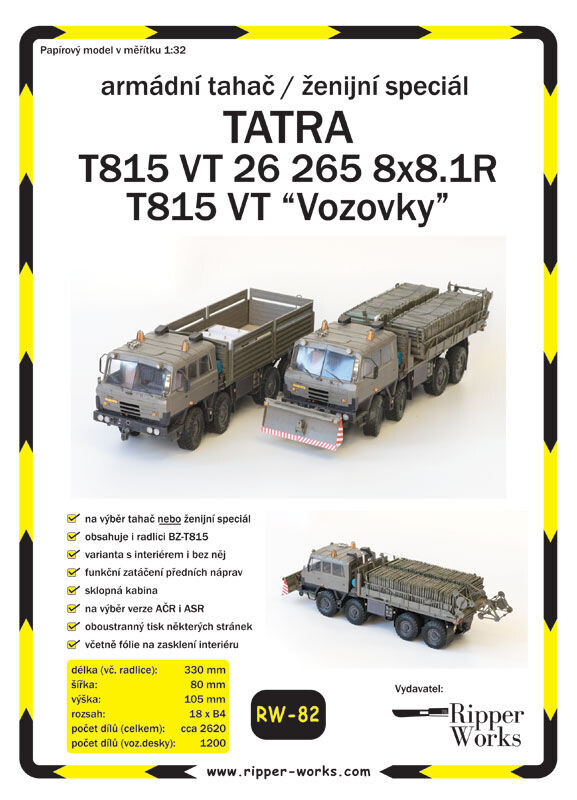 RW 82 Tatra VT ženijní speciál